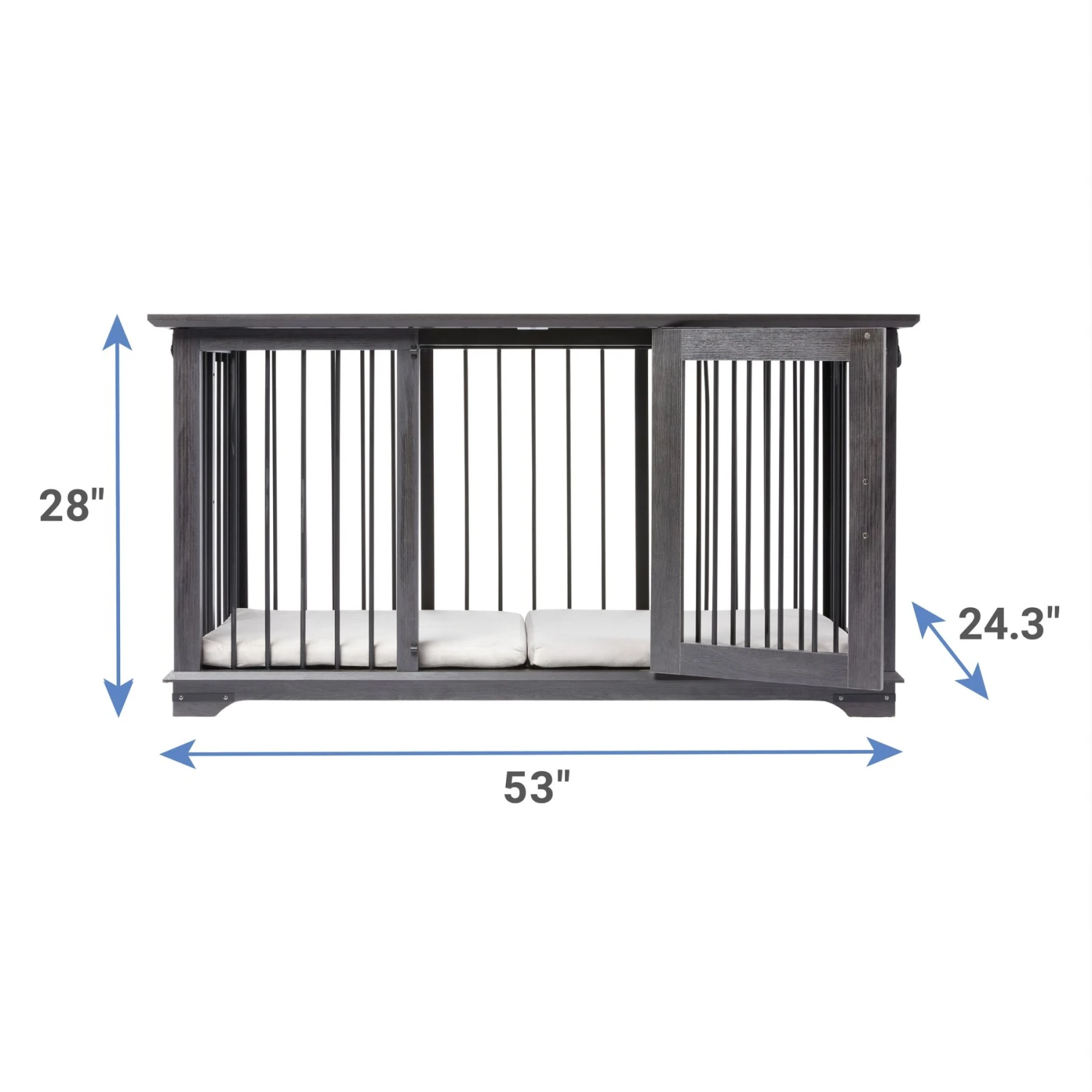 Frisco "Broadway" Dog Crate Credenza & Mat Kit 2 Frisco "Broadway" Dog Crate Credenza & Mat Kit - Image 2