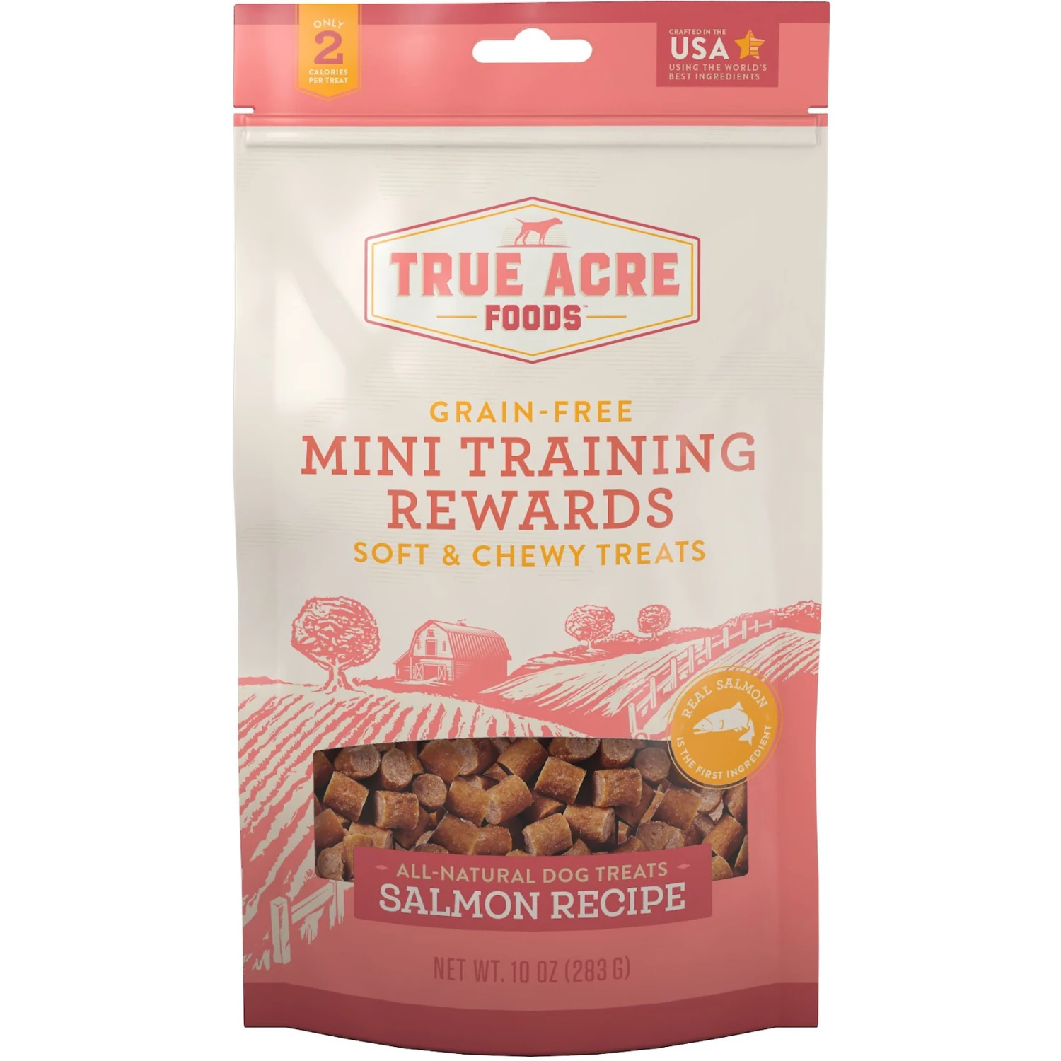 Frisco Fetch Squeaking Colorful Tennis Ball Dog Toy & True Acre Foods Salmon Recipe Mini-Training Rewards Grain-Free Soft & Chewy Dog Treats 4 Frisco Fetch Squeaking Colorful Tennis Ball Dog Toy & True Acre Foods Salmon Recipe Mini-Training Rewards Grain-Free Soft & Chewy Dog Treats - Image 4