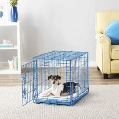 Frisco Fold & Carry Single Door Collapsible Wire Dog Crate & Frisco Quilted Plush Dog Crate Mat 7 Frisco Fold & Carry Single Door Collapsible Wire Dog Crate & Frisco Quilted Plush Dog Crate Mat -Pet Dog Shop 255501 PT2. AC SS1800 V1604097714