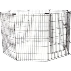 Frisco Heavy Duty Fold & Carry Double Door Collapsible Wire Dog Crate & Frisco Wire Dog & Small Pet Exercise Pen With Step-Through Door -Pet Dog Shop 255537 PT3. AC SS1800 V1603646527