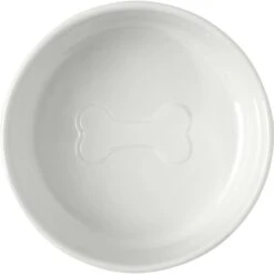 Frisco Ceramic Food Dog & Cat Bowl With Wood Base -Pet Dog Shop 256043 PT5. AC SS1800 V1615310838