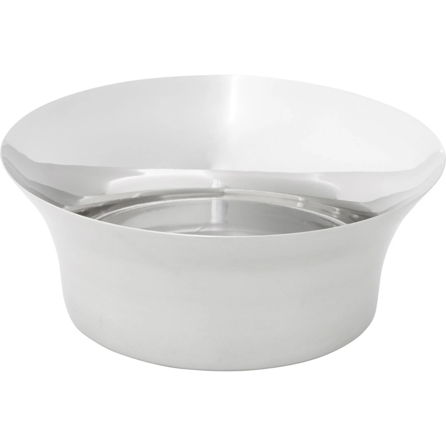 Frisco Flare Non-Skid Stainless Steel Dog & Cat Bowl 1 Frisco Flare Non-Skid Stainless Steel Dog & Cat Bowl