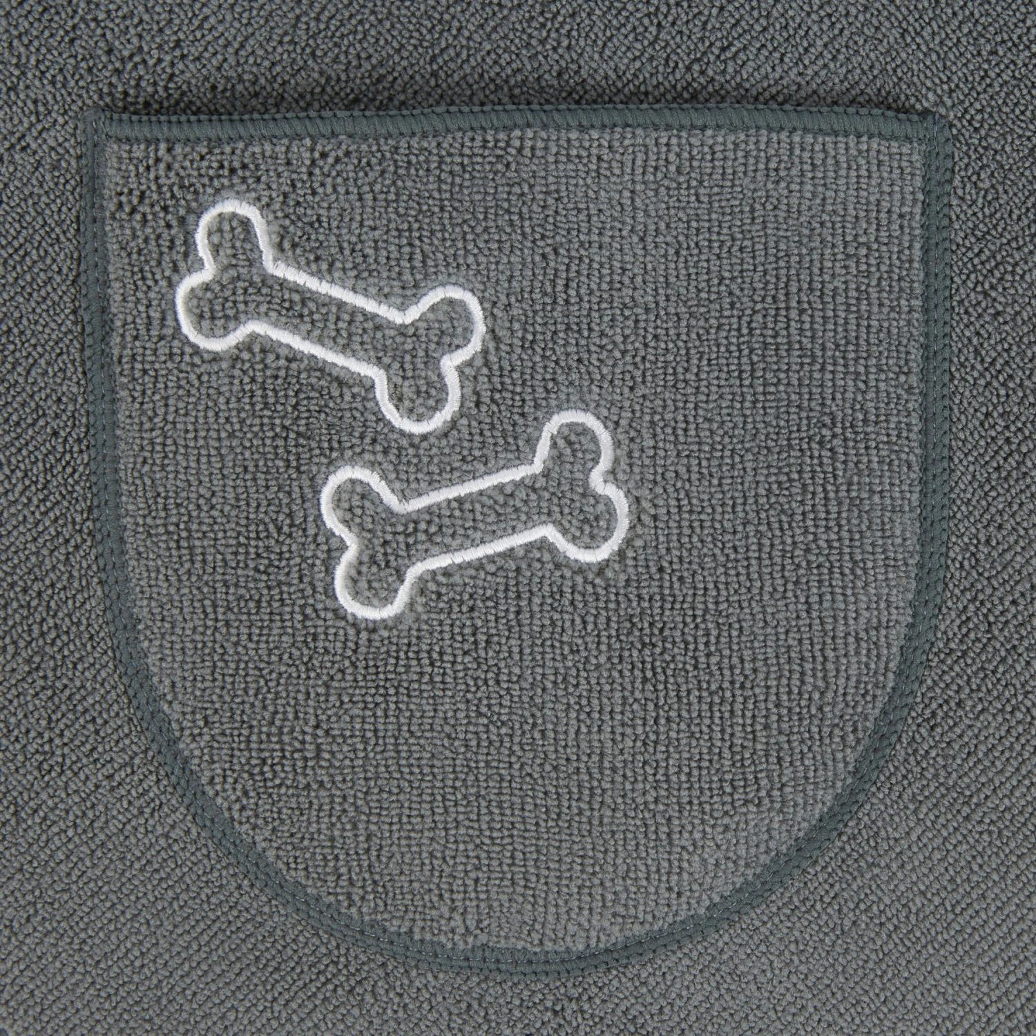 Frisco Embroidered Pawprint Microfiber Dog Bath Cape Towel 5 Frisco Embroidered Pawprint Microfiber Dog Bath Cape Towel - Image 5