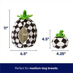 Frisco Halloween Fancy Pumpkin 2-in-1 Plush Squeaky Dog Toy -Pet Dog Shop 270359 PT1. AC SS1800 V1689878510