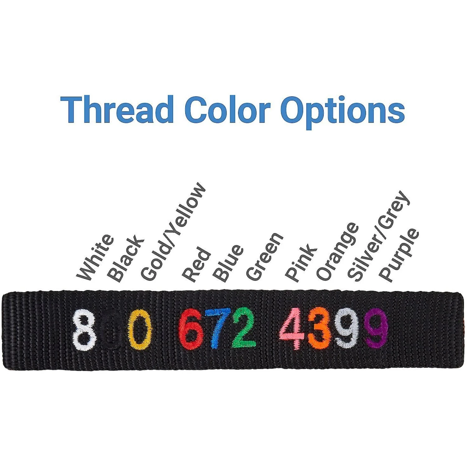 Frisco Solid Nylon Personalized Dog Leash 3 Frisco Solid Nylon Personalized Dog Leash - Image 3