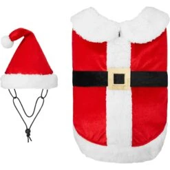 Frisco Mr. Claus Dog & Cat Costume 9 Frisco Mr. Claus Dog & Cat Costume -Pet Dog Shop 276142 PT4. AC SS1800 V1631572434