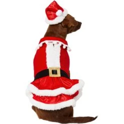 Frisco Mrs. Claus Dog & Cat Costume 8 Frisco Mrs. Claus Dog & Cat Costume -Pet Dog Shop 276150 PT3. AC SS1800 V1631572139