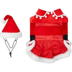 Frisco Mrs. Claus Dog & Cat Costume 10 Frisco Mrs. Claus Dog & Cat Costume -Pet Dog Shop 276150 PT5. AC SS1800 V1631569990