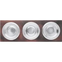 Frisco Multi Pet Feeding 3-Bowls Wood Stainless Steel Dog & Cat Bowl, Dark Wooden 9 Frisco Multi Pet Feeding 3-Bowls Wood Stainless Steel Dog & Cat Bowl, Dark Wooden -Pet Dog Shop 277571 PT4. AC SS1800 V1627935311