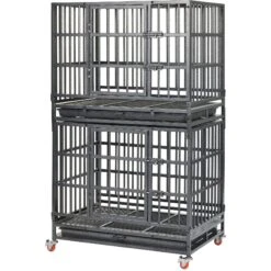 Frisco Ultimate Foldable & Stackable Heavy Duty Steel Metal Single Door Dog Crate 10 Frisco Ultimate Foldable & Stackable Heavy Duty Steel Metal Single Door Dog Crate -Pet Dog Shop 280395 PT4. AC SS1800 V1632851515
