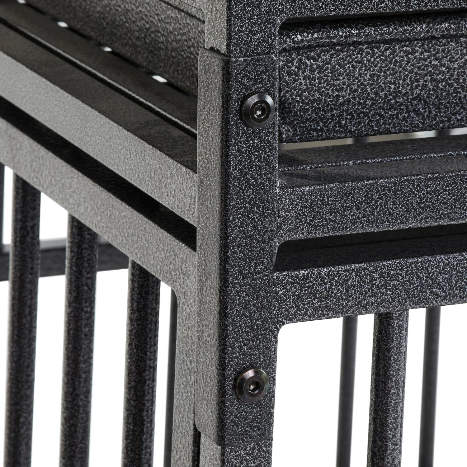 Frisco Ultimate Foldable & Stackable Heavy Duty Steel Metal Single Door Dog Crate 6 Frisco Ultimate Foldable & Stackable Heavy Duty Steel Metal Single Door Dog Crate - Image 6