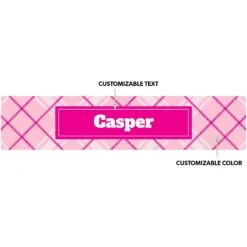 Frisco Personalized Plaid Ceramic Dog Bowl -Pet Dog Shop 287013 PT1. AC SS1800 V1635967593