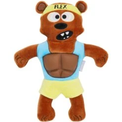 Frisco Fitness Bear Reversible Plush Squeaky Dog Toy 6 Frisco Fitness Bear Reversible Plush Squeaky Dog Toy -Pet Dog Shop 288897 PT2. AC SS1800 V1638287961