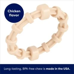 Frisco Ring Tough Nylon Chew Dog Toy, Chicken Flavor 8 Frisco Ring Tough Nylon Chew Dog Toy, Chicken Flavor -Pet Dog Shop 290533 PT2. AC SS1800 V1695760929