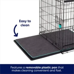 Frisco Heavy Duty Enhanced Lock Sliding Double Door Fold & Carry Wire Dog Crate & Mat Kit 11 Frisco Heavy Duty Enhanced Lock Sliding Double Door Fold & Carry Wire Dog Crate & Mat Kit -Pet Dog Shop 297461 PT4. AC SS1800 V1633115628