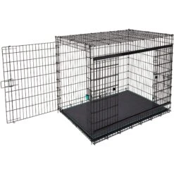 Frisco Heavy Duty Enhanced Lock Sliding Double Door Fold & Carry Wire Dog Crate & Mat Kit, 54 Inch 13 Frisco Heavy Duty Enhanced Lock Sliding Double Door Fold & Carry Wire Dog Crate & Mat Kit, 54 Inch -Pet Dog Shop 297463 PT6. AC SS1800 V1633115115
