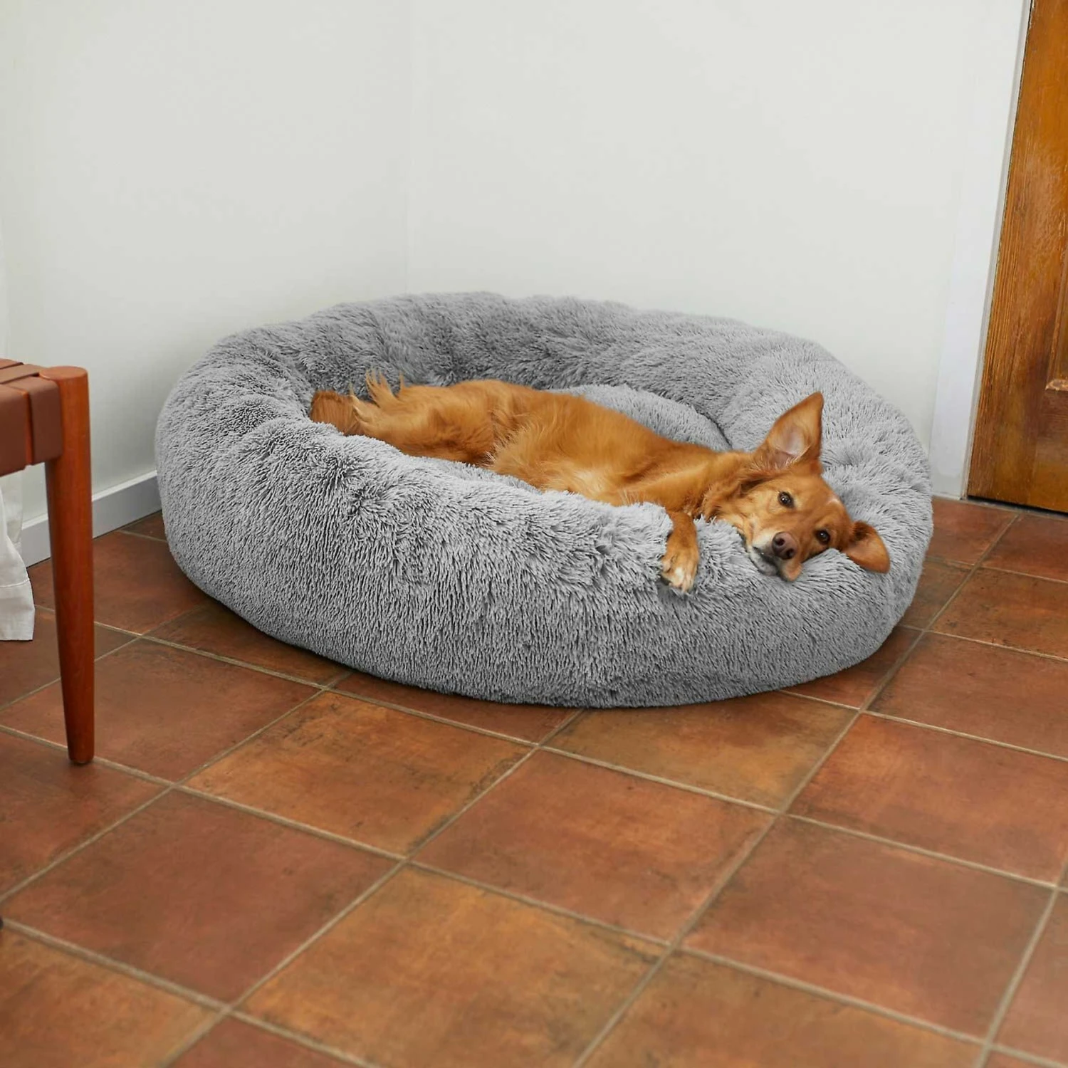 Frisco Eyelash Cat & Dog Bolster Bed & Frisco Eyelash Cat & Dog Bolster Bed 9 Frisco Eyelash Cat & Dog Bolster Bed & Frisco Eyelash Cat & Dog Bolster Bed - Image 9
