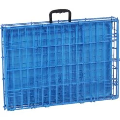 Frisco Two Door Top Load Plastic Dog & Cat Kennel & Frisco Fold & Carry Single Door Collapsible Wire Dog Crate, Pink -Pet Dog Shop 303656 PT7. AC SS1800 V1623085646