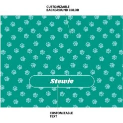 Frisco Personalized Paws Soft Fleece Cat & Dog Blanket, 30" X 40" 9 Frisco Personalized Paws Soft Fleece Cat & Dog Blanket, 30" X 40" -Pet Dog Shop 304007 PT3. AC SS1800 V1637609345