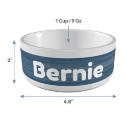 Frisco Heathered Personalized Dog & Cat Bowl -Pet Dog Shop 306766 PT3. AC SS1800 V1636036573