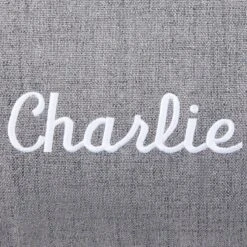 Frisco Personalized Knife Edge Bed, Dark Grey Linen, Large 6 Frisco Personalized Knife Edge Bed, Dark Grey Linen, Large -Pet Dog Shop 311762 PT3. AC SS1800 V1630593996