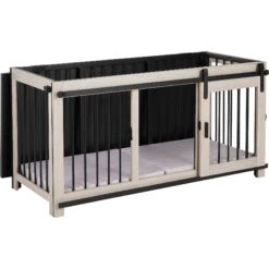 Frisco "Rockford" Dog Crate Credenza & Mat -Pet Dog Shop 315187 PT4. AC SS1800 V1634154719