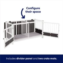 Frisco "Roma" Dog Crate Credenza & Mat 9 Frisco "Roma" Dog Crate Credenza & Mat -Pet Dog Shop 315189 PT4. AC SS1800 V1636564342