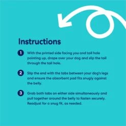 Frisco Washable Female Diaper 10 Frisco Washable Female Diaper -Pet Dog Shop 315702 PT4. AC SS1800 V1699297906