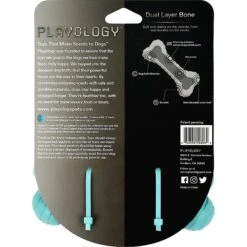 Frisco Fetch Squeaking Colorful Tennis Ball Dog Toy & Playology Scented Dual Layer Bone Dog Toy -Pet Dog Shop 319022 PT5. AC SS1800 V1630555616