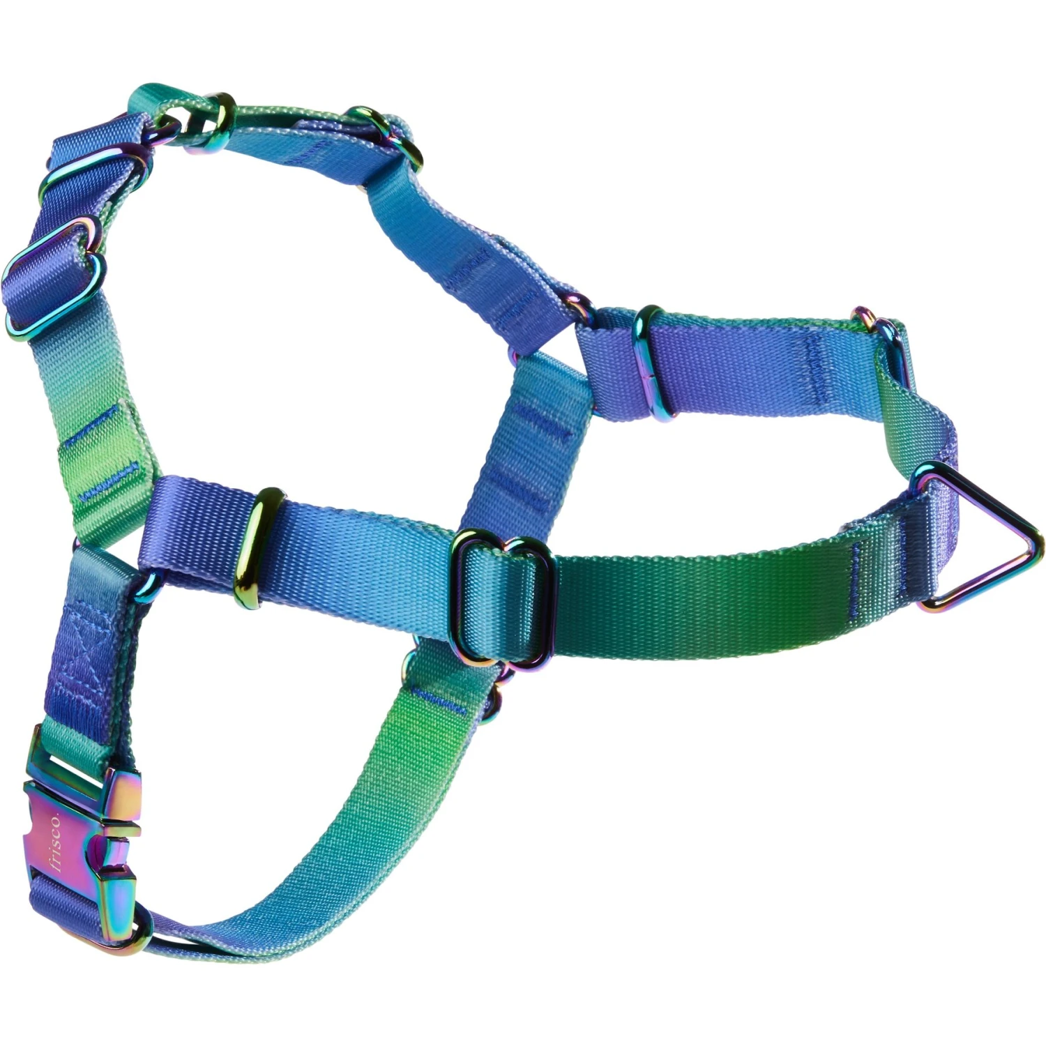 Frisco Green Ombre Style Dog Harness 1 Frisco Green Ombre Style Dog Harness