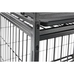 Frisco Ultimate Lightweight Heavy Duty Foldable & Stackable Steel Metal Single Door Dog Crate -Pet Dog Shop 326416 PT6. AC SS1800 V1646859905