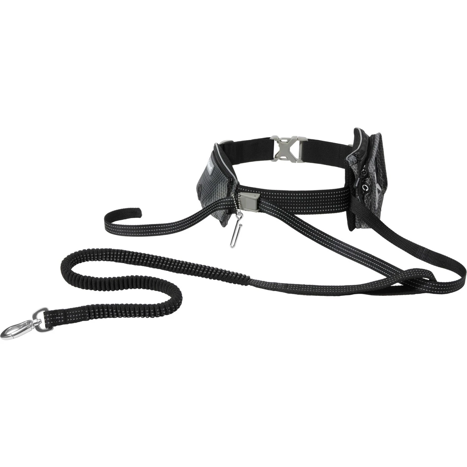 Frisco Outdoor Running Belt With Bungee Dog Leash 1 Frisco Outdoor Running Belt With Bungee Dog Leash