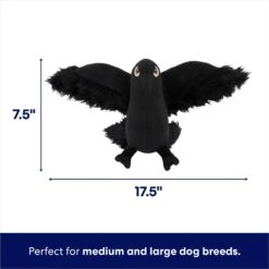 Frisco Halloween Crow Plush Squeaky Dog Toy -Pet Dog Shop 344156 PT1. AC SS1800 V1689877960