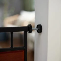 Frisco Wood Accents Extra Wide Auto-close Pet Gate, 30-in -Pet Dog Shop 352631 PT5. AC SS1800 V1657747161