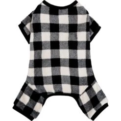 Frisco Plaid Dog & Cat Fleece Pajamas -Pet Dog Shop 353755 PT4. AC SS1800 V1659725808