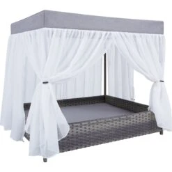 Frisco Outdoor Wicker Canopy Dog Bed 7 Frisco Outdoor Wicker Canopy Dog Bed -Pet Dog Shop 356071 PT2. AC SS1800 V1651003892
