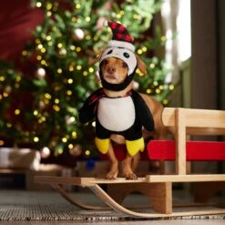 Frisco Front Walking Holiday Penguin Dog & Cat Costume -Pet Dog Shop 358020 PT7. AC SS1800 V1661798757