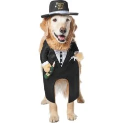 Frisco Front Walking New Years Tuxedo Dog & Cat Costume 12 Frisco Front Walking New Years Tuxedo Dog & Cat Costume -Pet Dog Shop 358028 PT3. AC SS1800 V1660765610