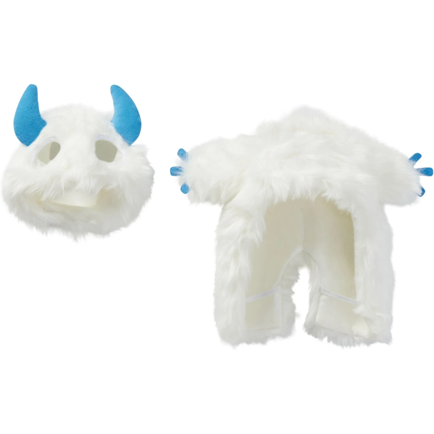 Frisco Front Walking Abominable Snowman Dog & Cat Costume 6 Frisco Front Walking Abominable Snowman Dog & Cat Costume - Image 6