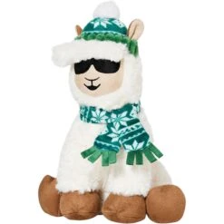 Best Seller 1 Frisco Holiday Fa La La Llama Plush Squeaky Dog Toy