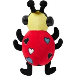 Frisco Valentine Jammin' Ladybug Plush Squeaky Dog Toy -Pet Dog Shop 371083 PT2. AC SS1800 V1666277317