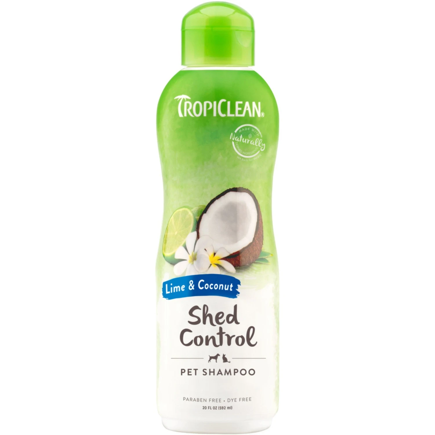 TropiClean Lime & Coconut Deshedding Dog Shampoo & Frisco Shedding Rake Dog & Cat Brush 2 TropiClean Lime & Coconut Deshedding Dog Shampoo & Frisco Shedding Rake Dog & Cat Brush - Image 2