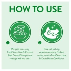 TropiClean Lime & Coconut Deshedding Dog Shampoo & Frisco Shedding Rake Dog & Cat Brush 12 TropiClean Lime & Coconut Deshedding Dog Shampoo & Frisco Shedding Rake Dog & Cat Brush -Pet Dog Shop 575102 PT4. AC SS1800 V1657660396