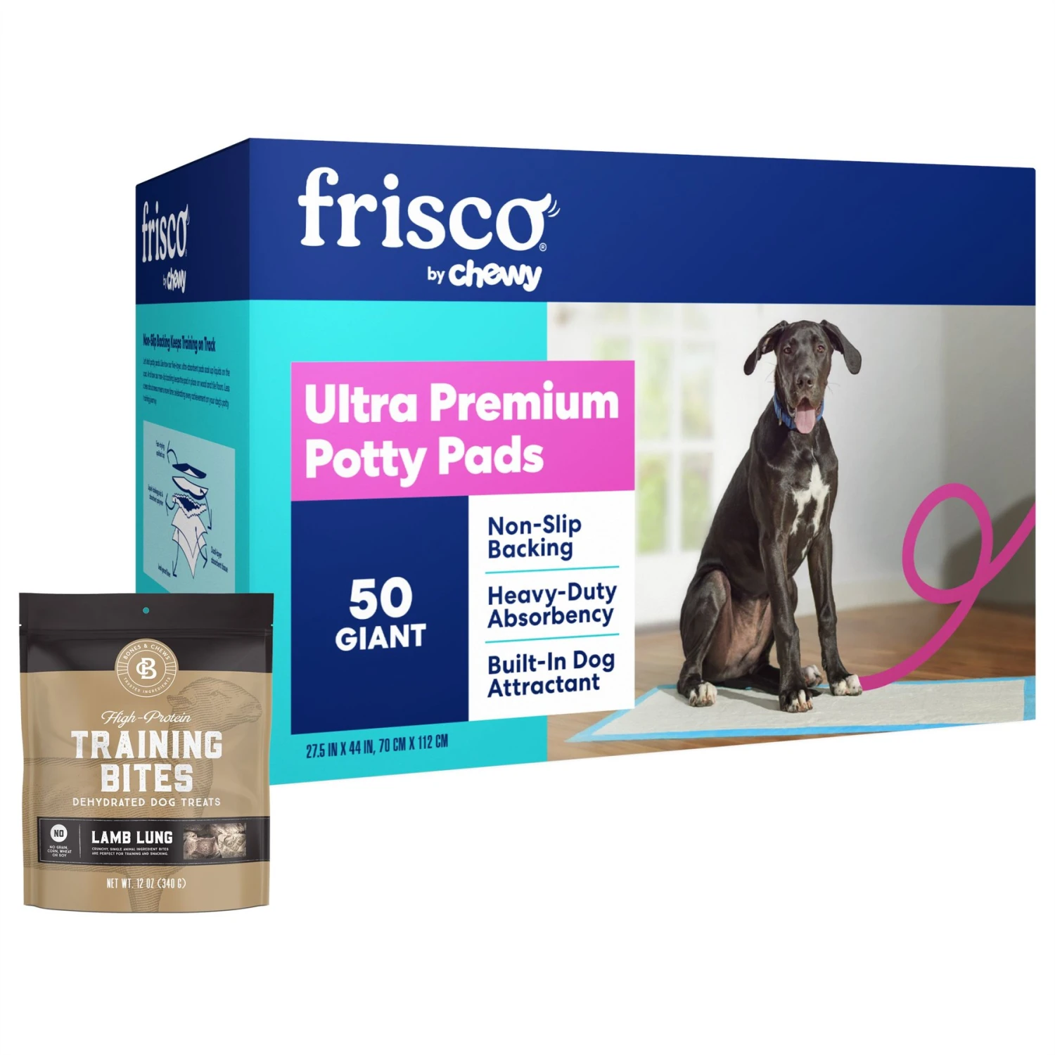 Frisco Giant Non-Skid Ultra Premium Dog Training & Potty Pads & Bones & Chews All-Natural Lamb Lung Dehydrated Dog Treats 1 Frisco Giant Non-Skid Ultra Premium Dog Training & Potty Pads & Bones & Chews All-Natural Lamb Lung Dehydrated Dog Treats
