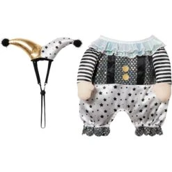 Frisco Front Walking Glitter Clown Dog & Cat Costume 13 Frisco Front Walking Glitter Clown Dog & Cat Costume -Pet Dog Shop 707542 PT4. AC SS1800 V1689278779