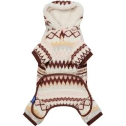 Frisco Fairisle Cozy Plush Fleece Dog & Cat PJs, Cream 12 Frisco Fairisle Cozy Plush Fleece Dog & Cat PJs, Cream -Pet Dog Shop 719006 PT5. AC SS1800 V1692720254