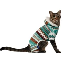 Frisco Fairisle Cozy Plush Fleece Dog & Cat PJs, Green 10 Frisco Fairisle Cozy Plush Fleece Dog & Cat PJs, Green -Pet Dog Shop 719054 PT2. AC SS1800 V1692193162