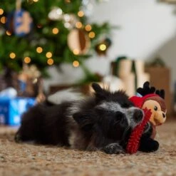 Frisco Holiday Reindeer Plush With TPR Ring Squeaky Puppy Toy 7 Frisco Holiday Reindeer Plush With TPR Ring Squeaky Puppy Toy -Pet Dog Shop 739958 PT3. AC SS1800 V1695046549