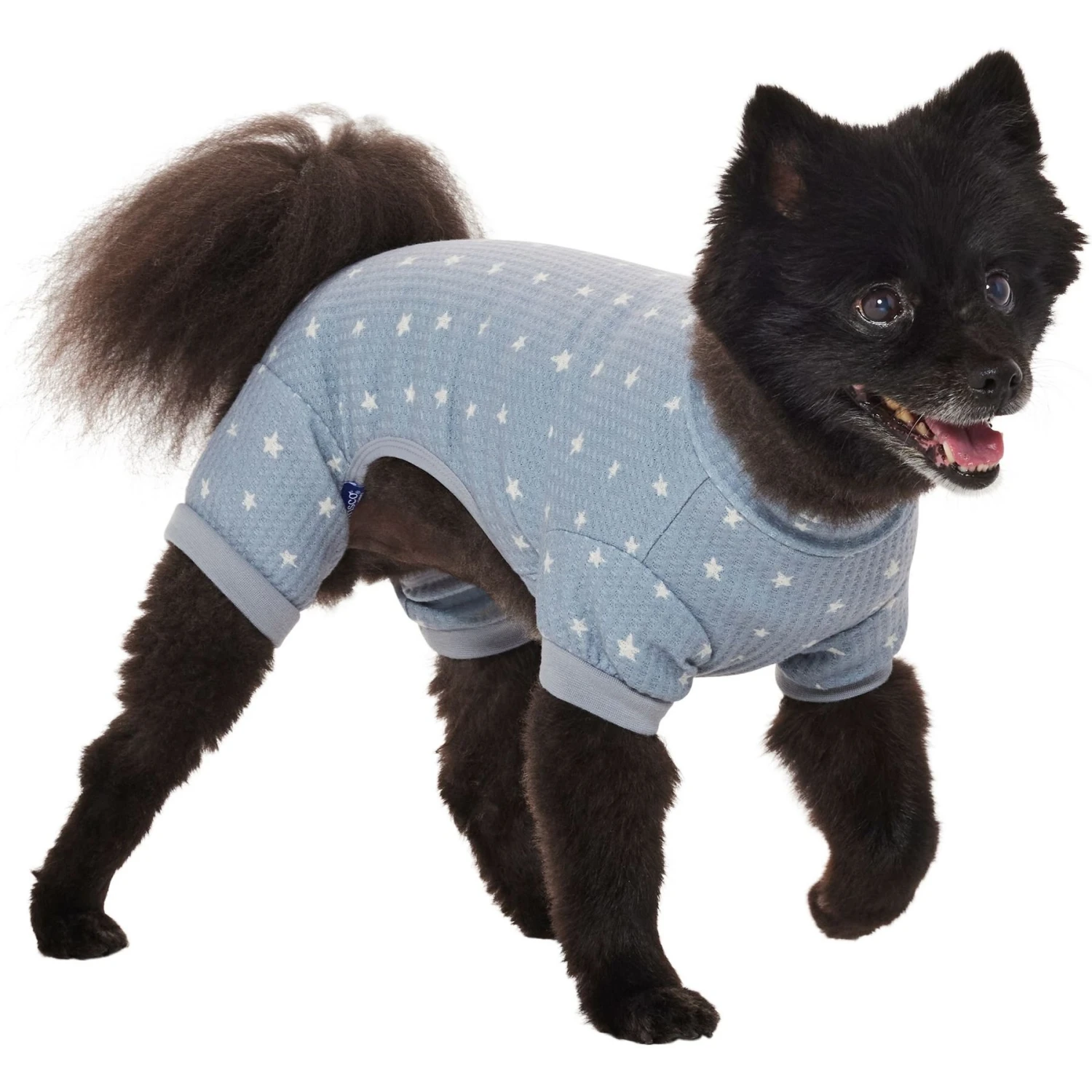 Frisco Cozy Waffle Knit Dog & Cat PJs, Starry Night 1 Frisco Cozy Waffle Knit Dog & Cat PJs, Starry Night