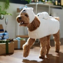 Frisco Polar Bear Ride-On Dog Costume 8 Frisco Polar Bear Ride-On Dog Costume -Pet Dog Shop 747046 PT7. AC SS1800 V1694799828